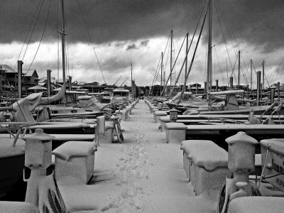 Snowy Marina